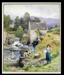 Ein Mühlenteich